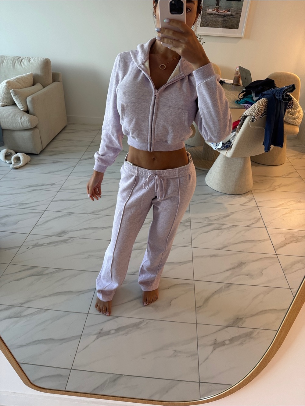 Skims hoodie and sweatpants